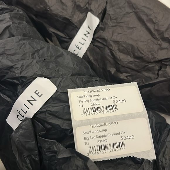 Celine Big Bag grained leather black - Picture 7 of 10